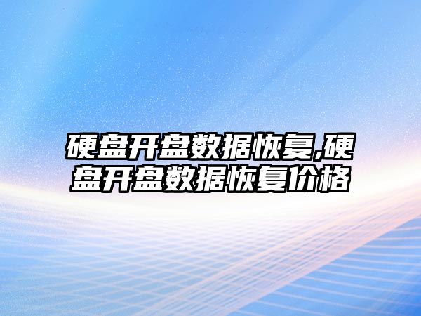 硬盤開盤數據恢復,硬盤開盤數據恢復價格